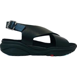 Xsensible - Corfu - Sandalen - Zwart - Stretchwalker Technologie