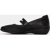 Xsensible - 10010.2 - Bandschoenen - Zwart - Stretchleer