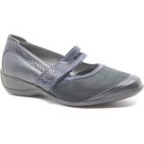 Xsensible - 10010.2 - Bandschoenen - Zwart - Stretchleer