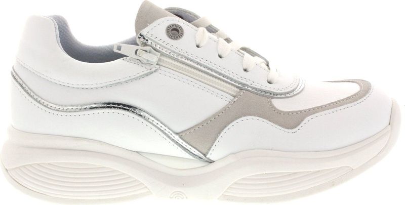 Xsensible Vrouwen Leren Lage sneakers Damesschoenen 30085 3 SWX11 - Wit