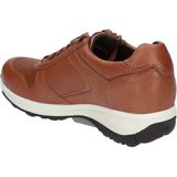 Xsensible Vrouwen Leren  Lage sneakers / Damesschoenen  30042.2 led - Cognac combi - Maat 37