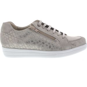 Xsensible - Alia - Dames Veterschoenen - Taupe - Leer