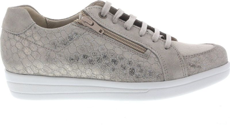 Xsensible - Alia - Dames Veterschoenen - Taupe - Leer