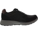 Xsensible - Stretchwalker - Sneaker - Black - Leer