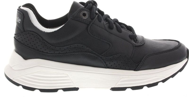 Xsensible - Stretchwalker - Sneaker - Black - Suède