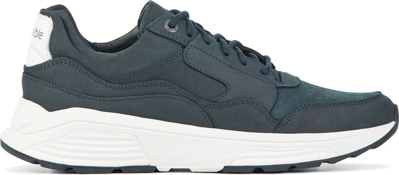 Xsensible - Golden Gate - Sneaker - Navy - Suede en Leer
