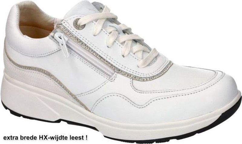 Xsensible - Lima - Sneaker - Wit - Nappaleer