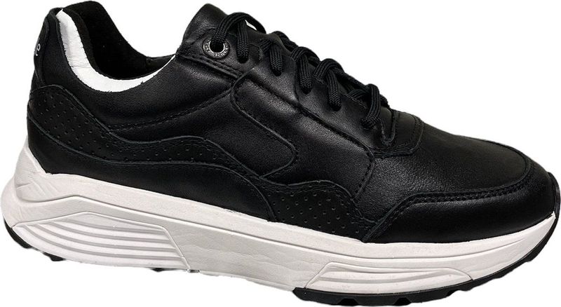 Xsensible - Golden Gate - Veterschoen - Zwart - Leer