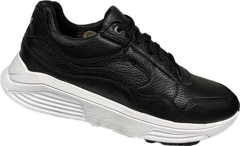 Xsensible - Herenschoenen - Veterschoenen - Zwart - Leder