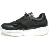 Dames Veterschoenen Xsensible Swx11 Black Zwart