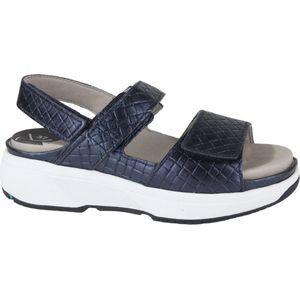 Xsensible - Aruba - Sandaal - Navy - Leer - Verstelbare Klittenbandsluiting