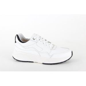 Xsensible - Stretchwalker Sneaker - Wit - Leer/Textiel - Comfortabel Voetbed