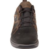 Veterschoen - Zwart - Bruine Accenten - Uitneembaar Voetbed