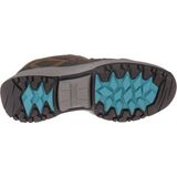 Veterschoen - Zwart - Bruine Accenten - Uitneembaar Voetbed