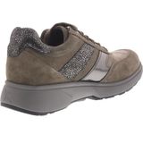 Xsensible - Tokio Stretchwalker - Sneaker - Taupe - Stretch Silky en Nubuck