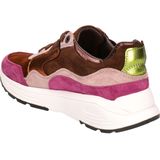 Dames Veterschoenen Xsensible Golden Gate Lady Brown Combi Multi - Maat 42