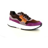 Dames Veterschoenen Xsensible Golden Gate Lady Brown Combi Multi