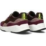 Dames Veterschoenen Xsensible Golden Gate Lady Brown Combi Multi