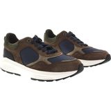 Heren Veterschoenen Xsensible Rialto Brown Combi Bruin