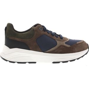 Heren Veterschoenen Xsensible Rialto Brown Combi Bruin