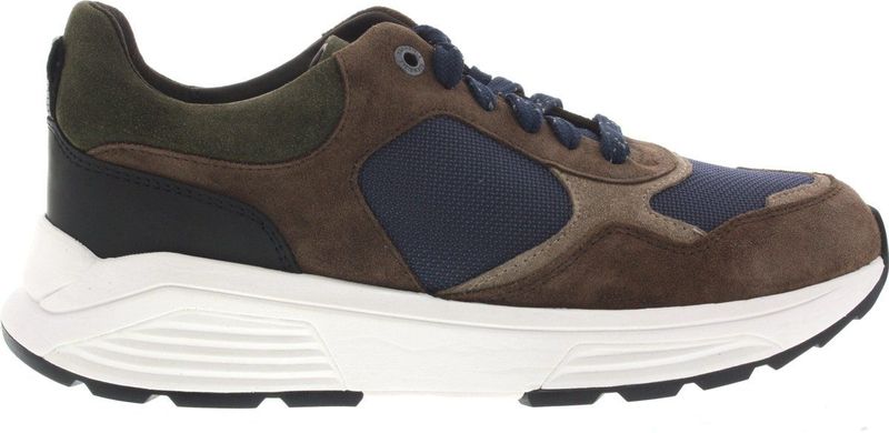 Heren Veterschoenen Xsensible Rialto Brown Combi Bruin