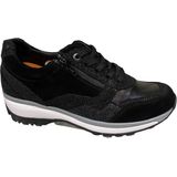 Xsensible - 30114.3 lona GX 006 - Wandelschoen - Zwart - Veterboots