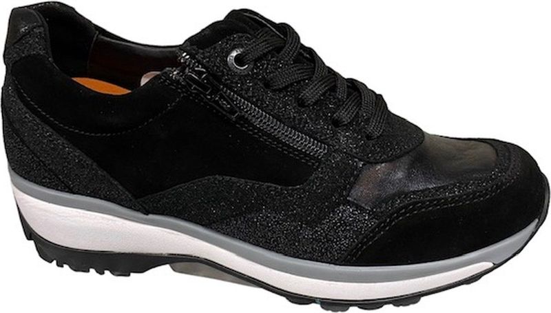 Xsensible - 30114.3 lona GX 006 - Wandelschoen - Zwart - Veterboots