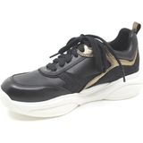 Dames Veterschoenen Xsensible Swx19 Black Zwart