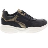 Dames Veterschoenen Xsensible Swx19 Black Zwart