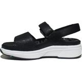 Xsensible - Dames - Zwart - Sandalen - Leder - Verstelbare Klittenbandsluitingen