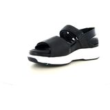 Xsensible - Dames - Zwart - Sandalen - Leder - Verstelbare Klittenbandsluitingen