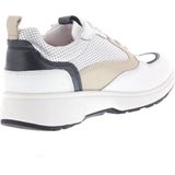 Xsensible - Grenoble 151 - Veterschoen - Wit - Leer - H-wijdte