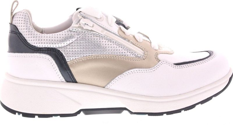 Xsensible - Grenoble 151 - Veterschoen - Wit - Leer - H-wijdte