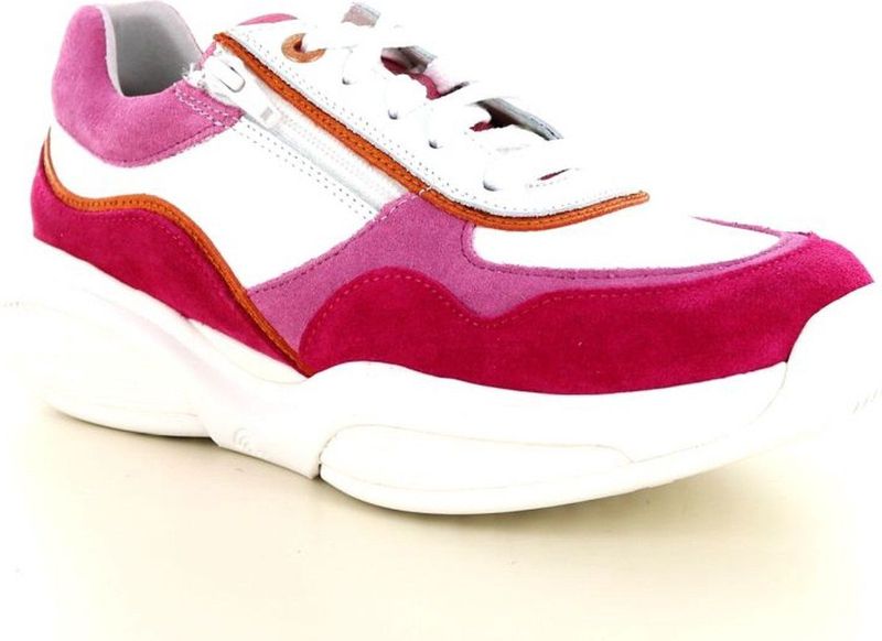 Xsensible Stretch - 30085.3 - Sneakers - Magenta Combi - Leer en Suede