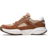 Sneaker Xsensible Men SWX23 Stretchwalker Cognac Combi-Schoen
