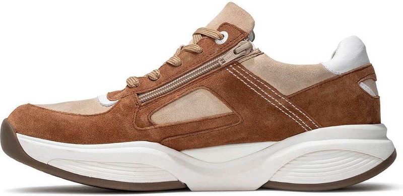 Sneaker Xsensible Men SWX23 Stretchwalker Cognac Combi-Schoen