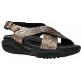 Xsensible Sandaal Corfu Stretchwalker Zwart Fantasy