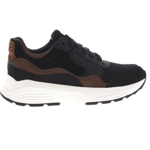 Dames Veterschoenen Xsensible Golden Gate Lady Black Combi Zwart