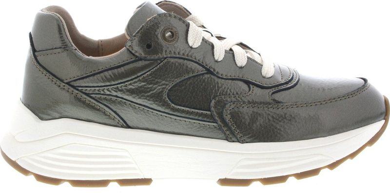 Xsensible - Ponte Vecchio Stretchwalker - Sneaker - Moss Patent - Stretch Suède en Leer