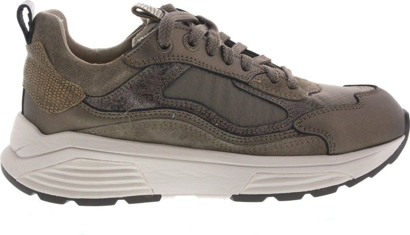 Dames Veterschoenen Xsensible Milau Combi Taupe