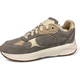 Dames Veterschoenen Xsensible Helix Grey Combi Grijs