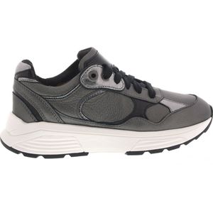 Dames Veterschoenen Xsensible Helix Old Silver Combi Oud zilver