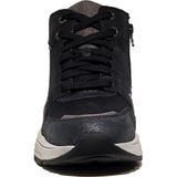 Xsensible - 33008.2 - Hoge Sneakers - Navy Combi - Leer - Uitneembaar Voetbed