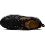 Xsensible - Brooklyn Stretchwalker - Schoen - Zwart - Combi - Ademend Materiaal