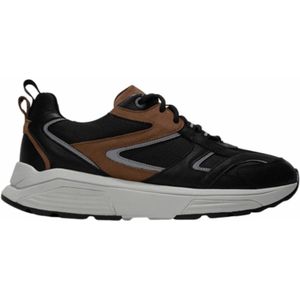 Xsensible - Brooklyn Stretchwalker - Schoen - Zwart - Combi - Ademend Materiaal