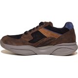 Xsensible - SWX14 - Sneaker - Brown Combi - Stretchleer