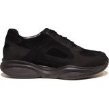 Xsensible - SWX23 - Sneaker - Black - Stretch Silky en Nubuck