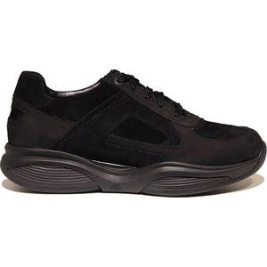 Xsensible - SWX23 - Sneaker - Black - Stretch Silky en Nubuck