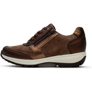 Xsensible - Wembley Stretchwalker - Sneaker - Bronze Combi - Nubuck Leer