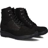 Xsensible - Sue G Hoge Sneaker - Sneakers - Zwart - Nubuck